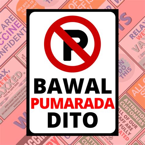 signage tagalog